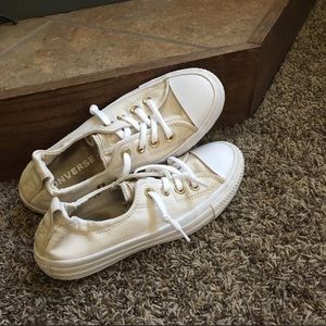 ⬇️$$⬇️ Converse All Star with rose gold detailing